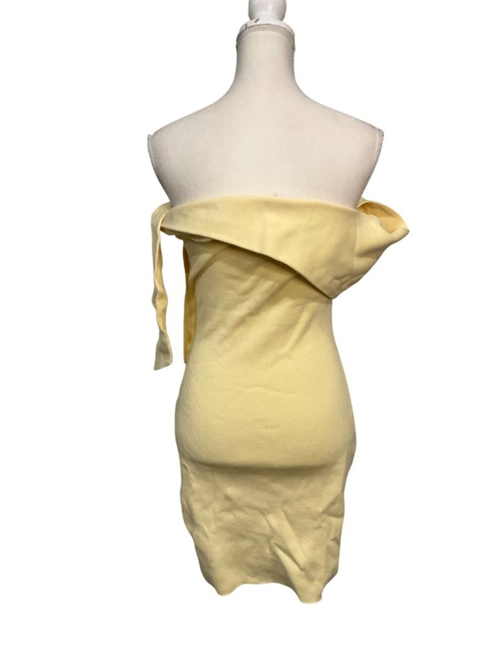 SNDYS Jaymes Mini Dress in Panna Cotta Medium New Womens Knit - Picture 6 of 15
